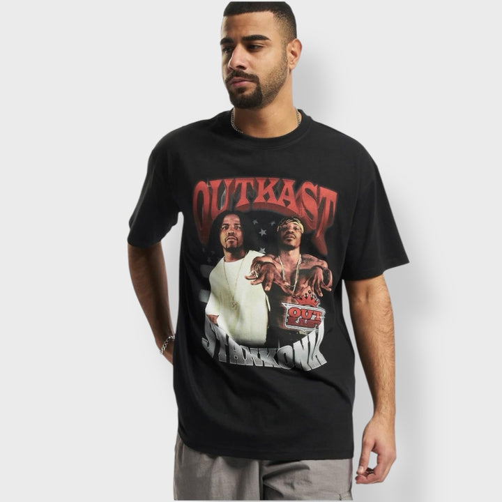 Mister Outkast Stankonia Oversize Tee black - Shop-Tetuan