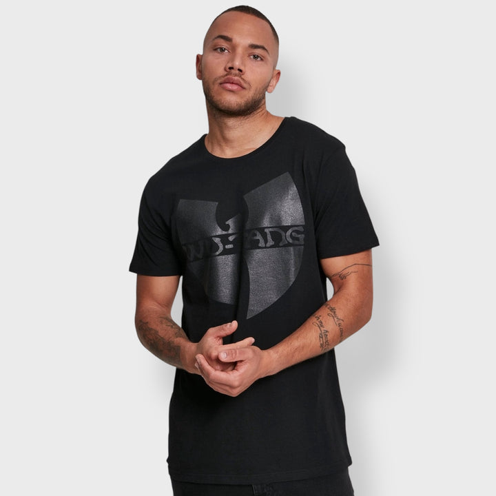 Wu-Wear Black Logo tee black - Shop-Tetuan