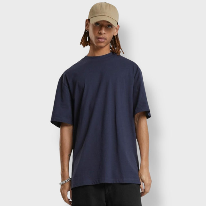 Urban Classics tall tee navy - Shop-Tetuan
