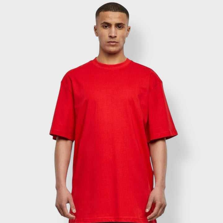 Urban Classics tall tee red - Shop-Tetuan