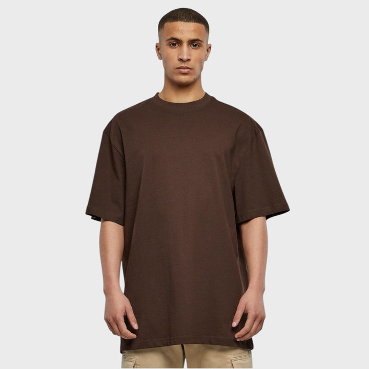 Urban Classics tall tee brown - Shop-Tetuan