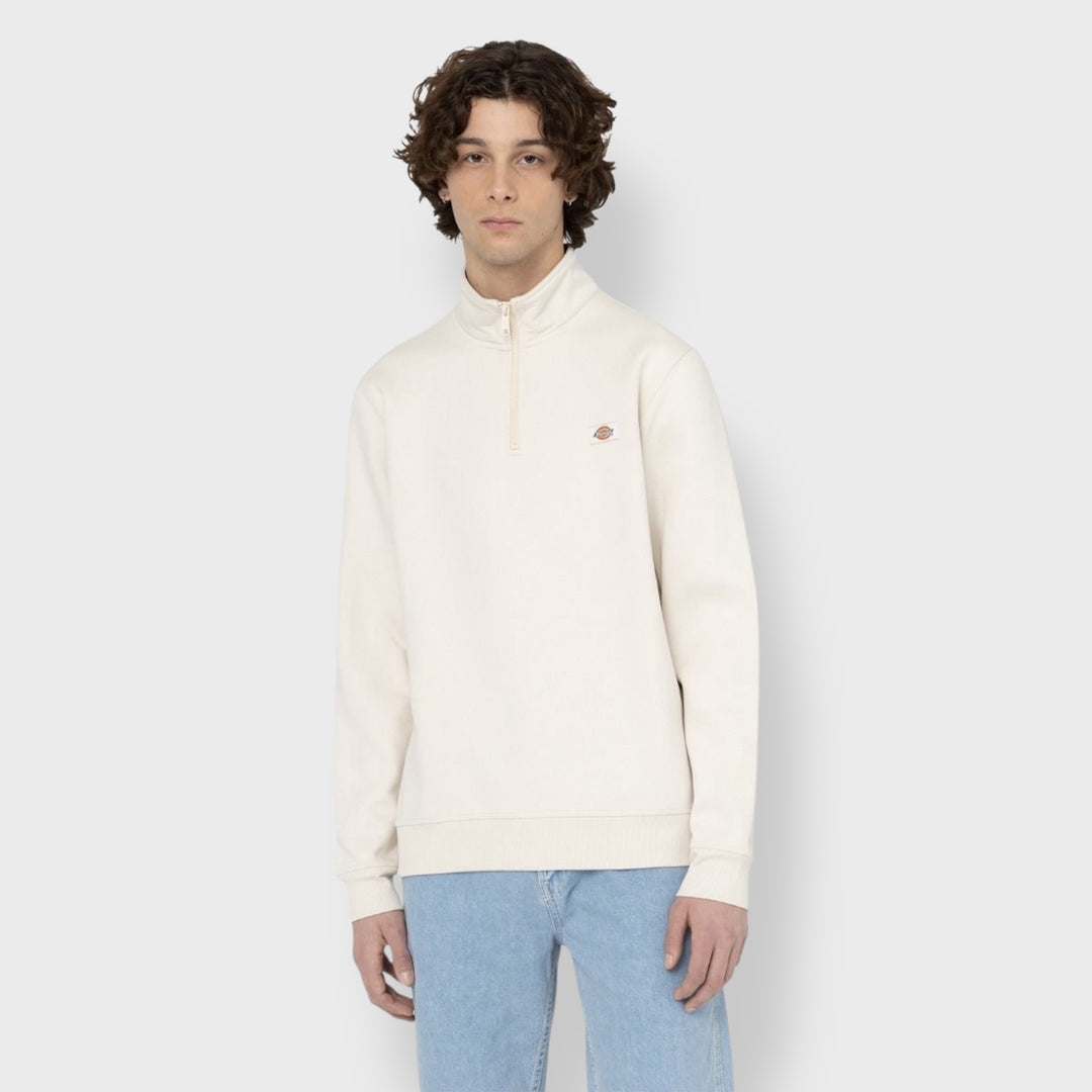 Dickies Oakport Quater zip whitecap grey - Shop-Tetuan