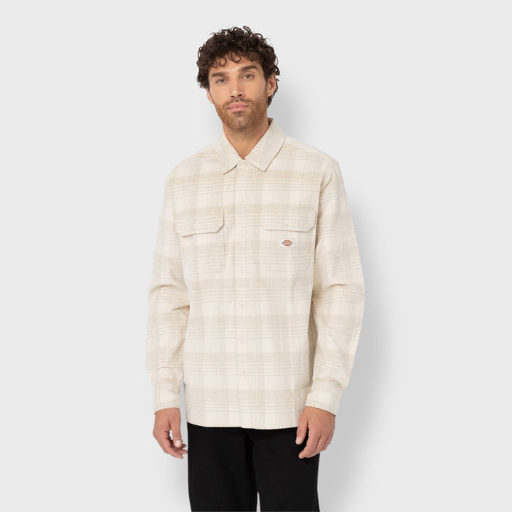Dickies Alma shirt cord check light - Shop-Tetuan