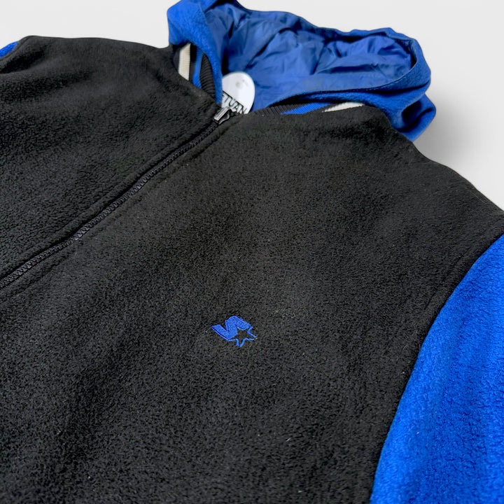 Starter Reversible Baseball Jacket blue/black S