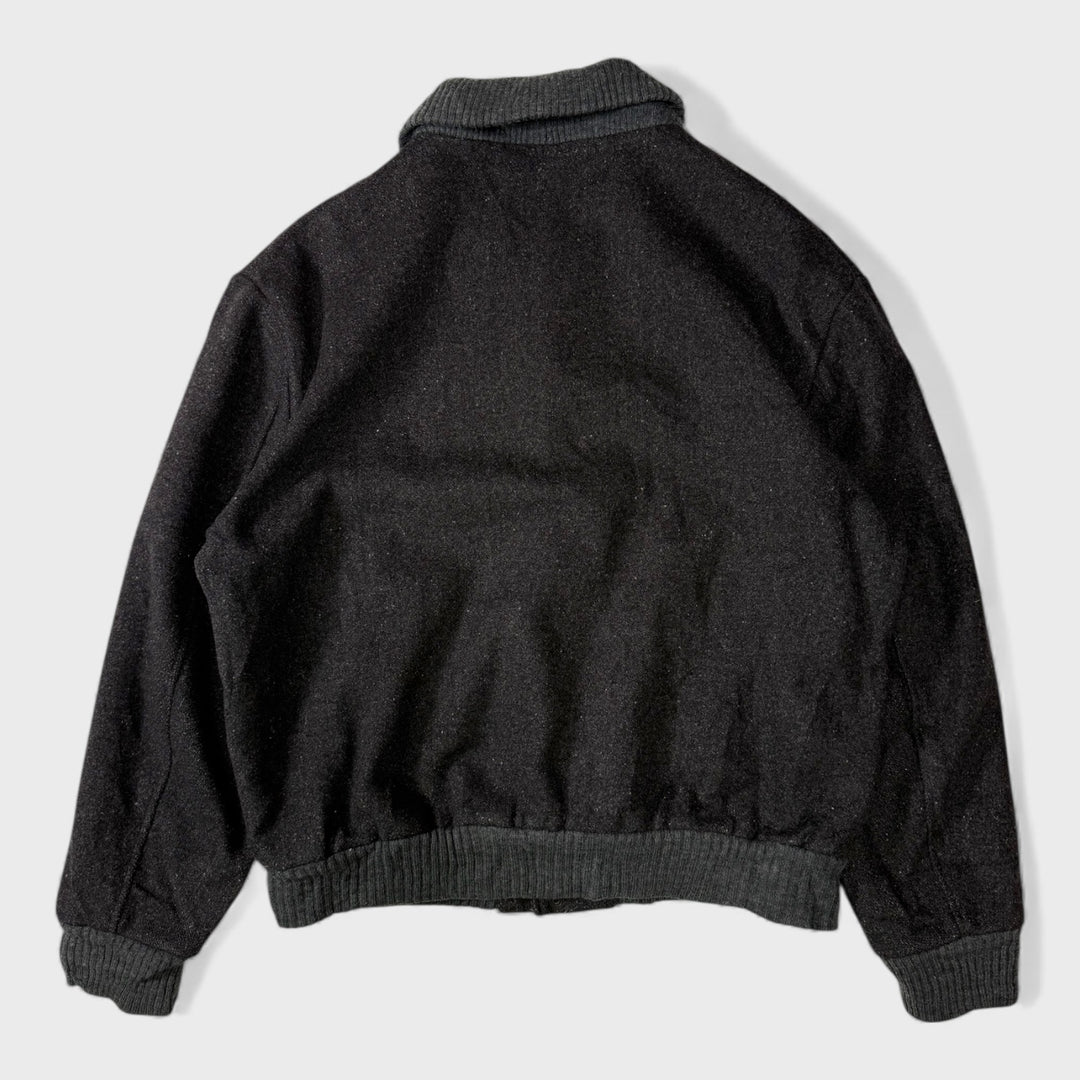 J. Crew 90s Vintage Wool Jacket charcoal M