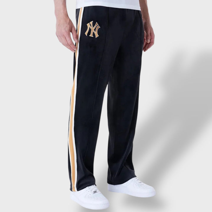 New Era MLB Velour Joggers NY Yankees black
