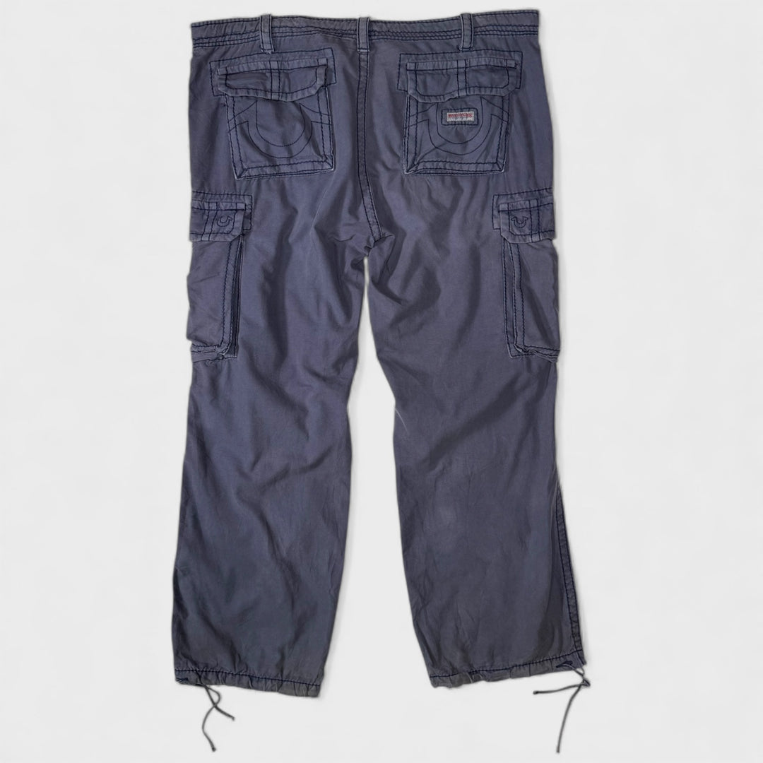 True Religion Anthony Cargo Pants charcoal 42