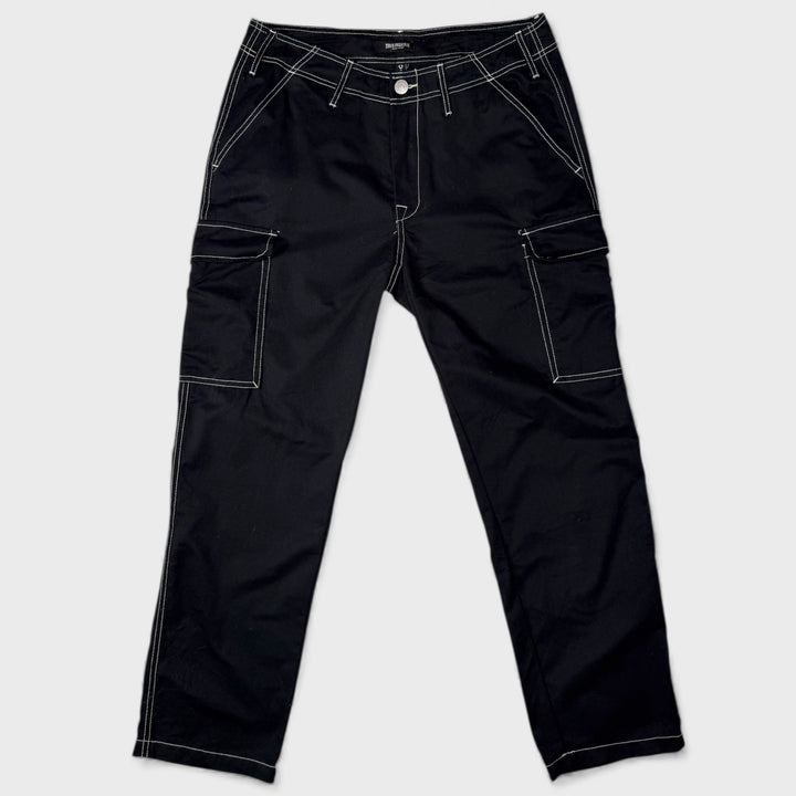 True Religion Cargo Pants black 33