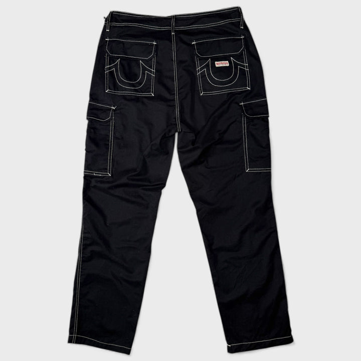 True Religion Cargo Pants black 33