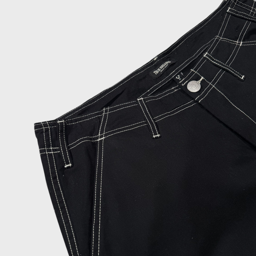True Religion Cargo Pants black 33