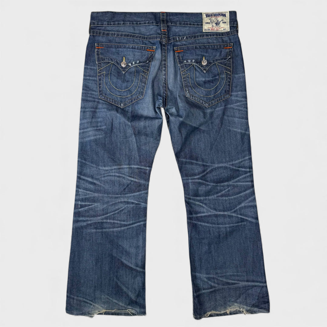 True Religion Boot Cut Basic Jeans blue 38