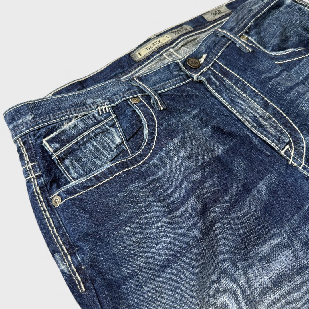 BKE Denim Derek Baggy Jeans blue 36