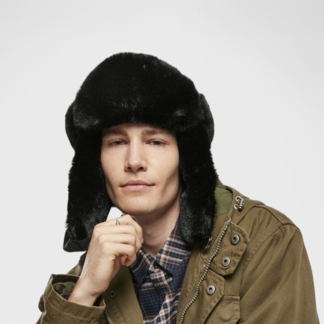Urban Classics Nylon Trapper Hat black - Shop-Tetuan