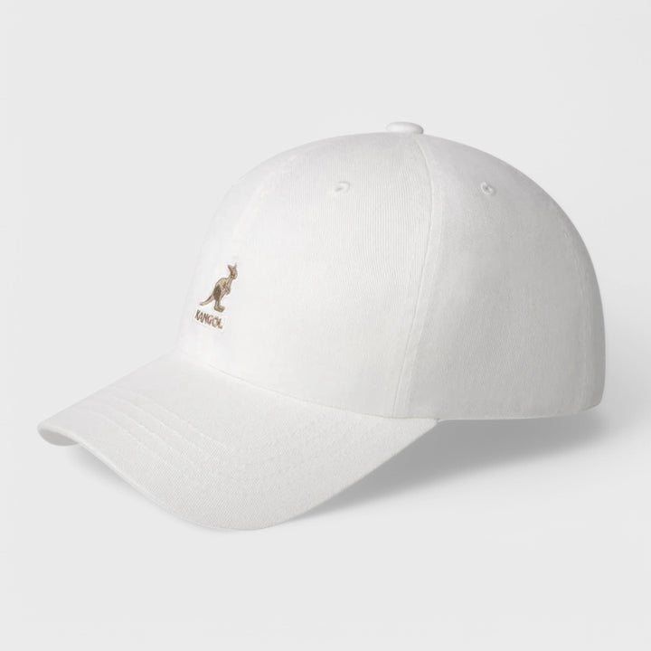 Kangol Washed Baseball cap white - Shop-Tetuan