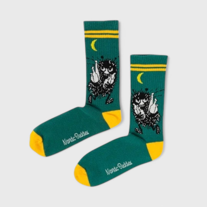 Moomin Haisuli Retro socks green