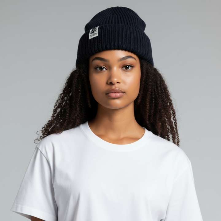 Moomin Haisuli Muhkea beanie dark blue