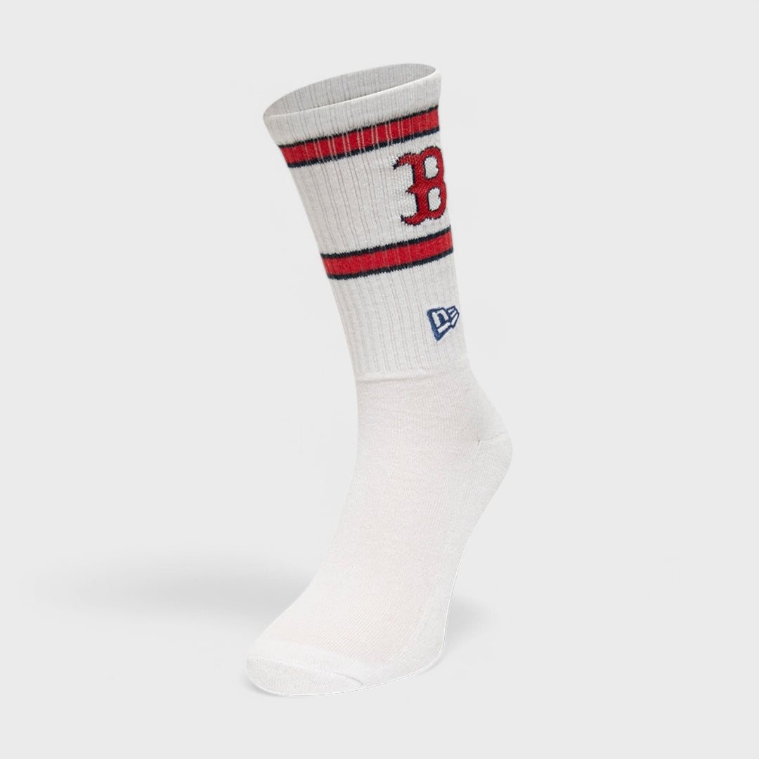 New Era MLB Premium Socks B Red Sox white - Shop-Tetuan