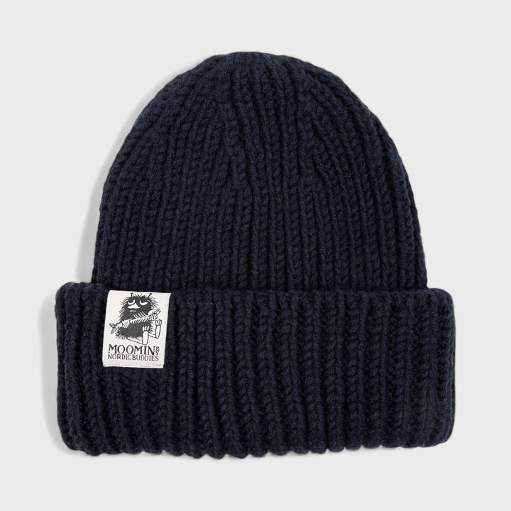 Moomin Haisuli Muhkea beanie dark blue