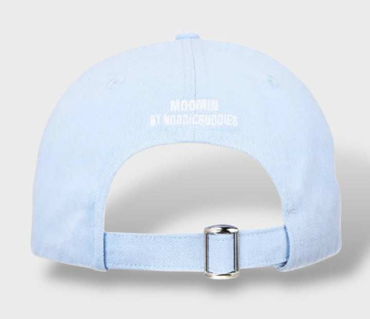Moomin Muumipeikon Tervehdys dad cap light blue - Shop-Tetuan