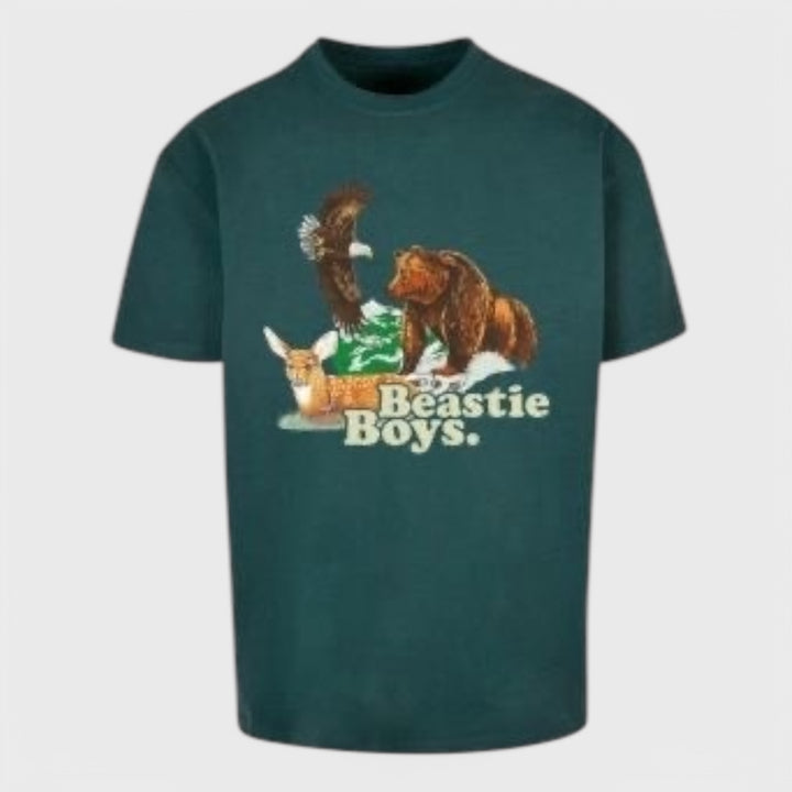 Mister Beastie Boys Animal Tee bottle green