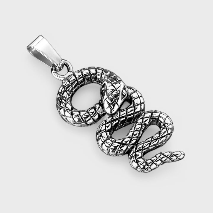 Snake Stainless Steel Pendant