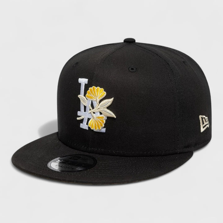 New Era MLB Floral 9Fifty LA Dodgers black