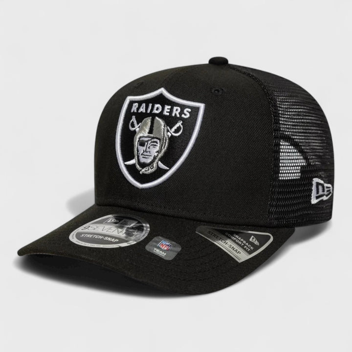 New Era NFL Official Team Colour 9Seventy Stretch Snap LV Raiders black
