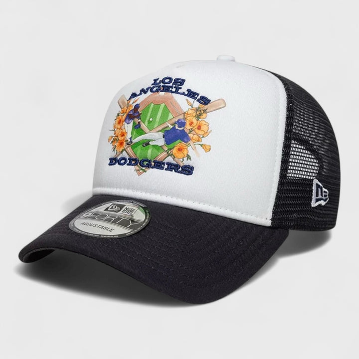 New Era MLB Graphic 9Forty A-Frame Trucker LA Dodgers navy