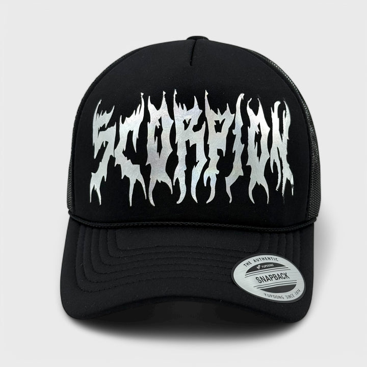 Vlizada Metallic Scorpion cap black/silver
