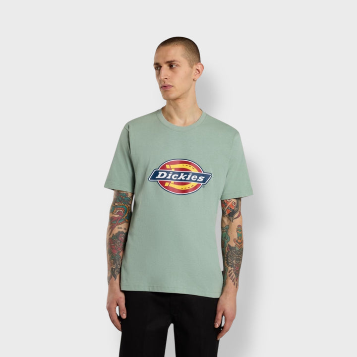 Dickies Icon Logo tee iceberg green