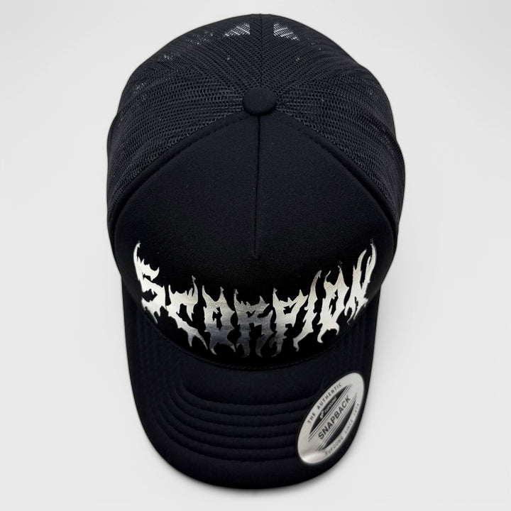 Vlizada Metallic Scorpion cap black/silver