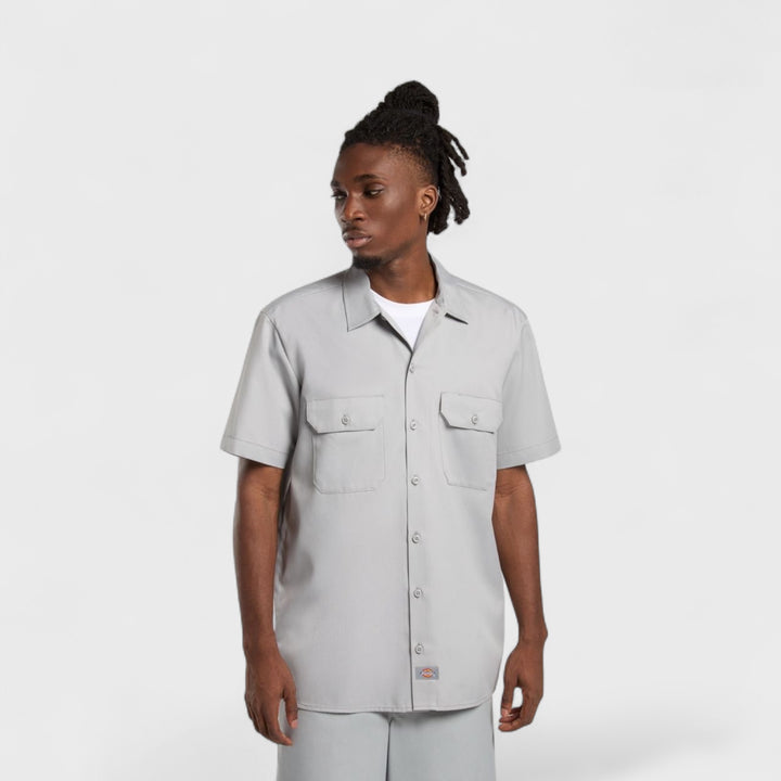 Dickies Short Sleeve Work Shirt ultimate grey
