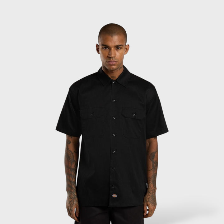 Dickies Short Sleeve Work Shirt black