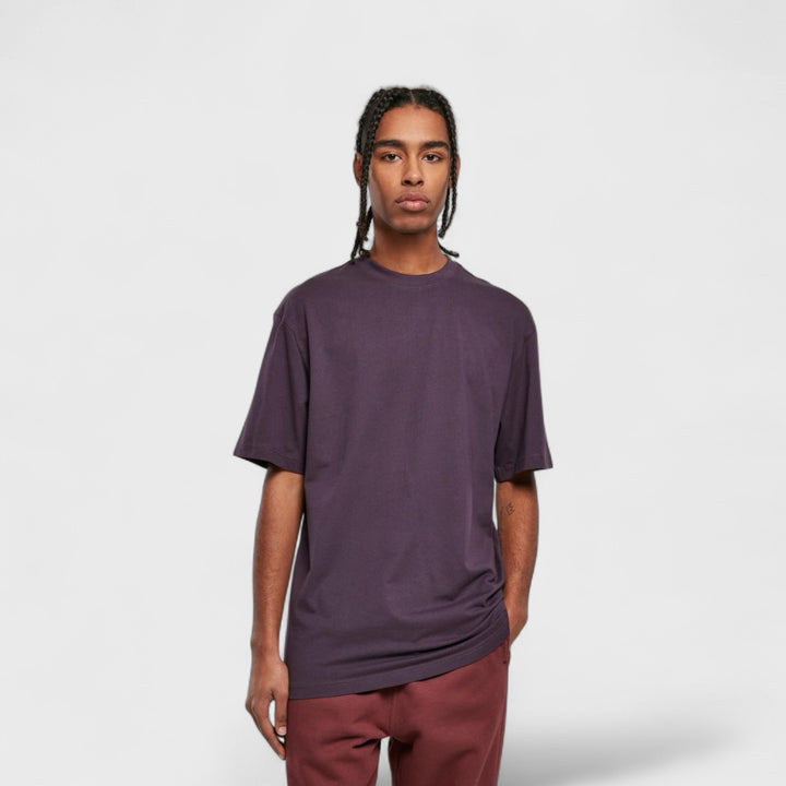 Urban Classics tall tee purplenight