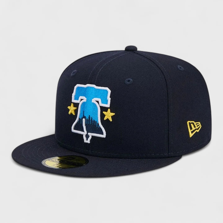 New Era MLB City Connect 2025 59Fifty P Phillies navy - Shop-Tetuan