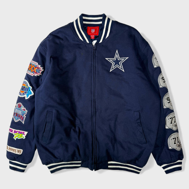 NFL Superbowl Champions Dallas Cowboys 90s varsity jacket navy 2XL
