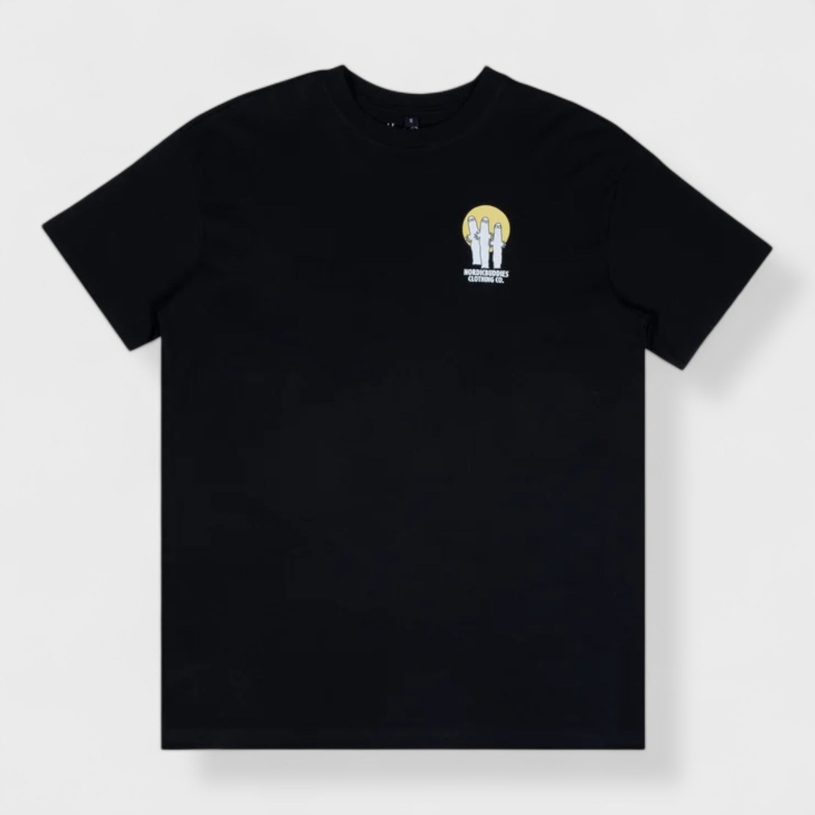 Moomin Hattivattien Seikkailu tee black - Shop-Tetuan