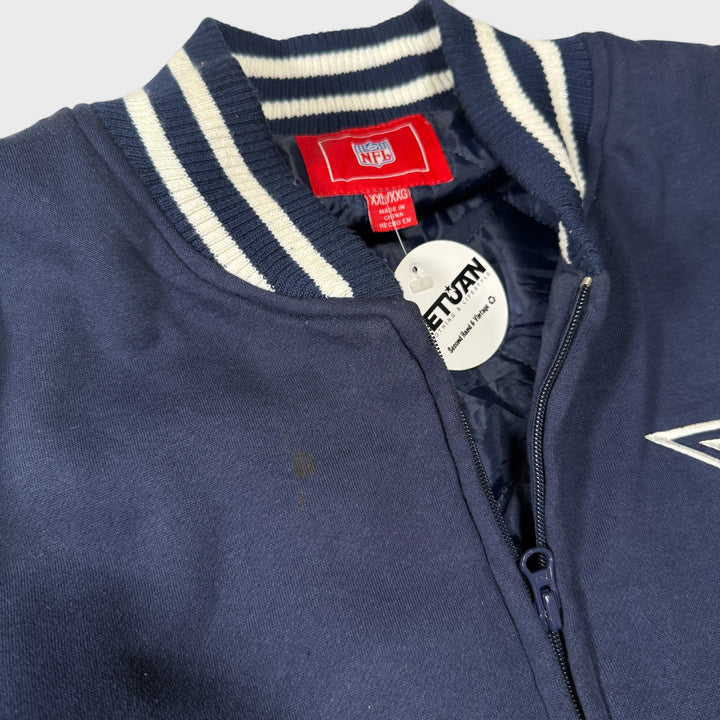 NFL Superbowl Champions Dallas Cowboys 90s varsity jacket navy 2XL