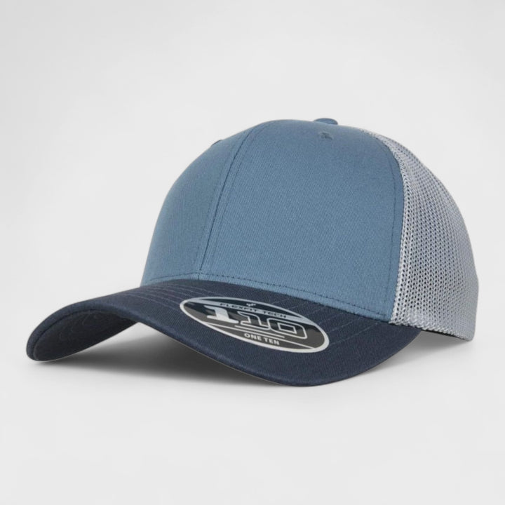The 110 Flexfit trucker cap blue tones - Shop-Tetuan