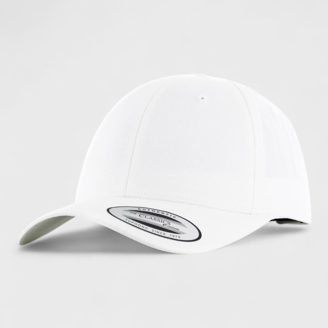 The Classics Yupoong Curved Classic snapback white