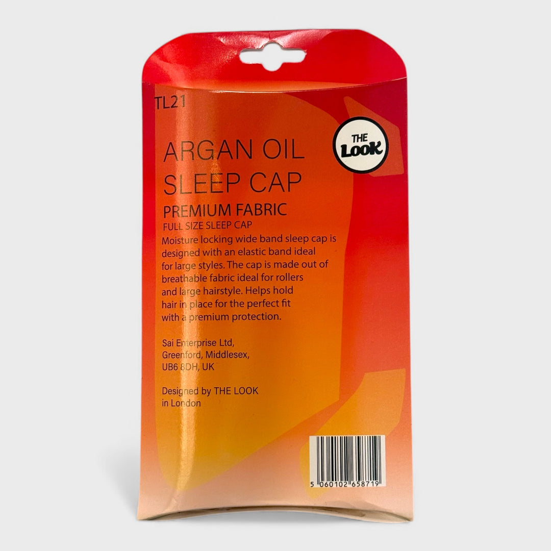 The Look Argan Oil Sleep Cap black