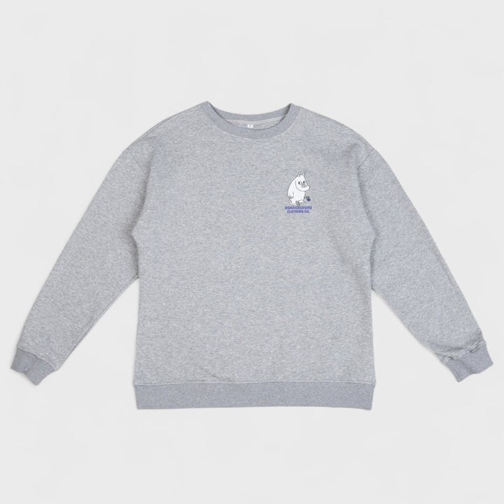 Moomin Muumipeikon Kukka college grey - Shop-Tetuan