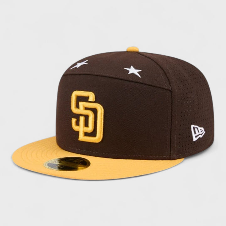 New Era 2025 All-Star Game Split Panel SD Padres brown/yellow - Shop-Tetuan