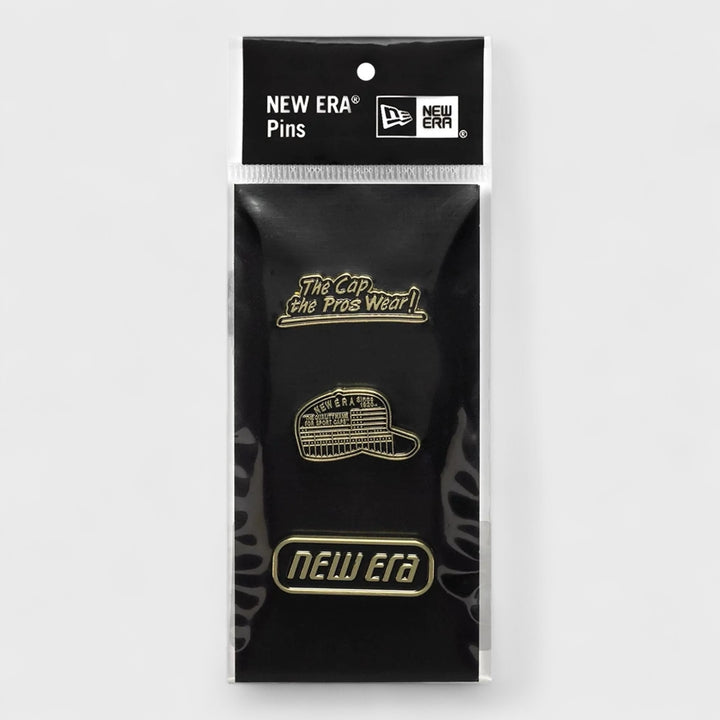 New Era Cap 59Fifty Day 3 Pack Gold Pin Badges gold - Shop-Tetuan