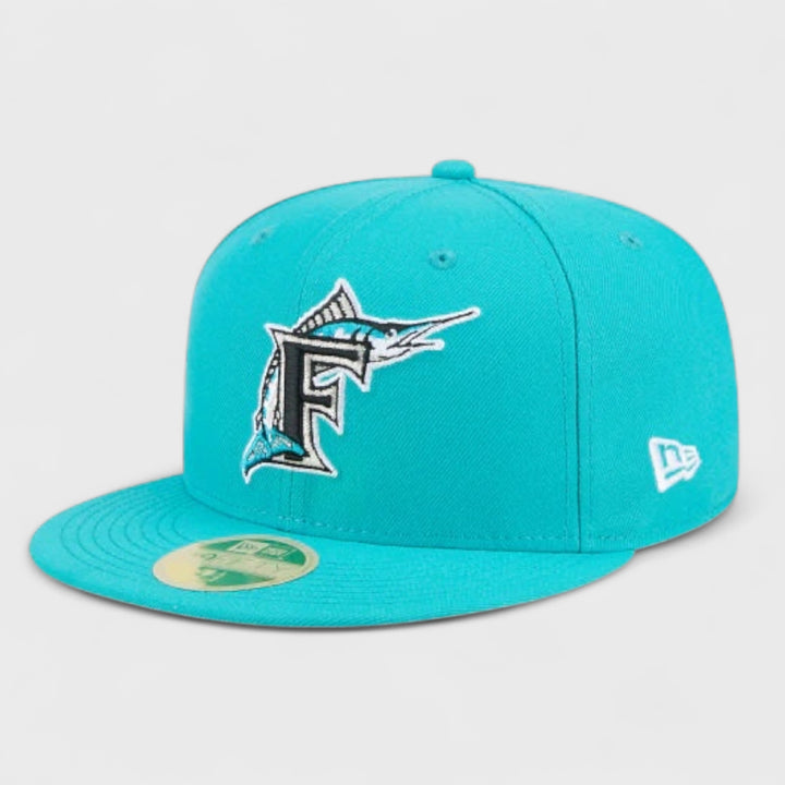 New Era Hall Of Fame 2025 59Fifty M Marlins turquoise - Shop-Tetuan