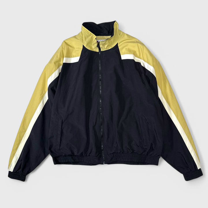 Champion Vintage Windbreaker Jacket black/khaki XXXL - Shop-Tetuan