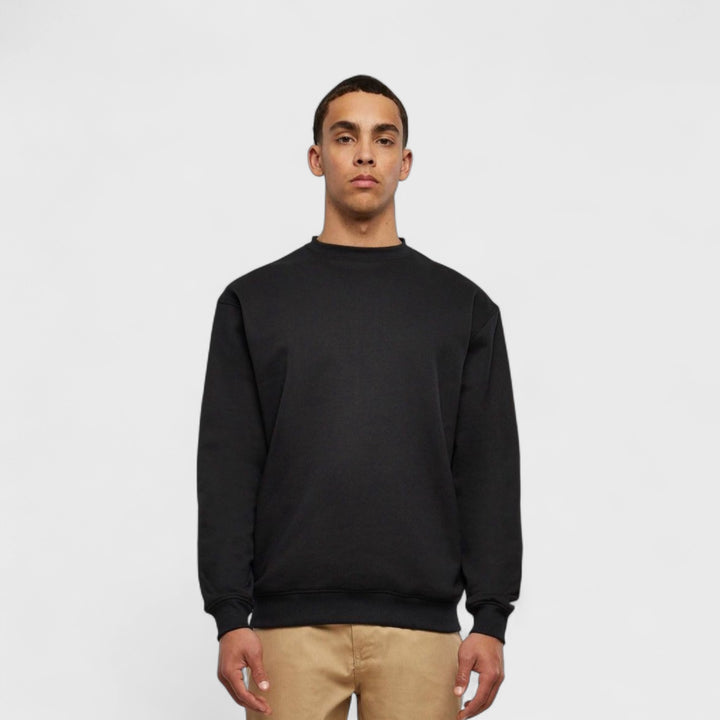 Urban Classics crewneck sweatshirt black - Shop-Tetuan
