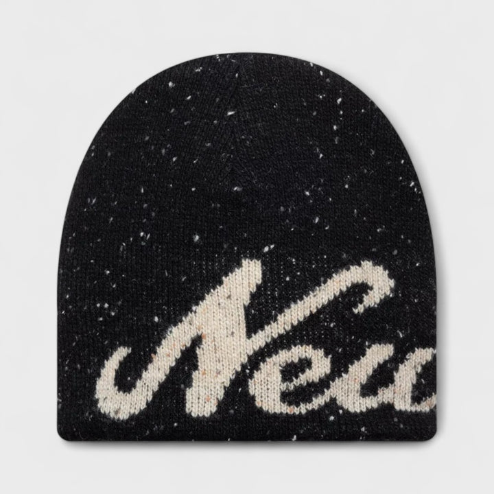 New Era Heritage Skull knit beanie black - Shop-Tetuan