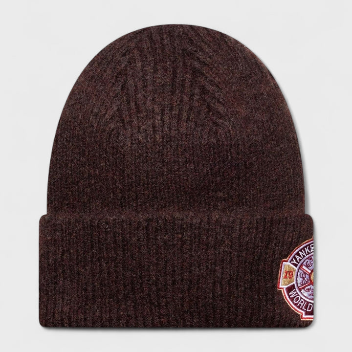 New Era MLB World Series Cuff knit beanie NY Yankees dk.red - Shop-Tetuan