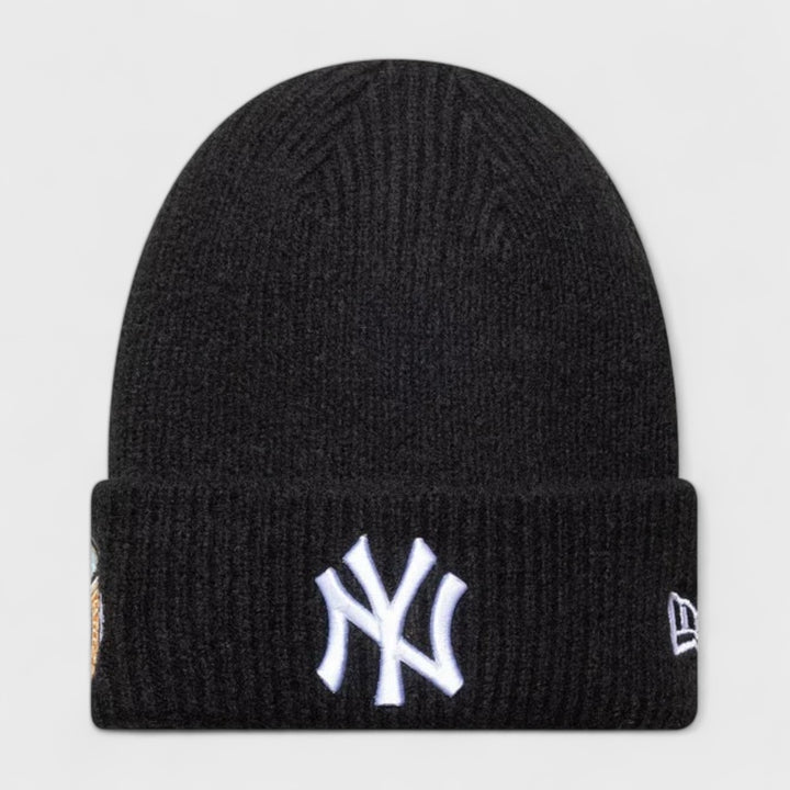 New Era MLB World Series Cuff knit beanie NY Yankees black - Shop-Tetuan